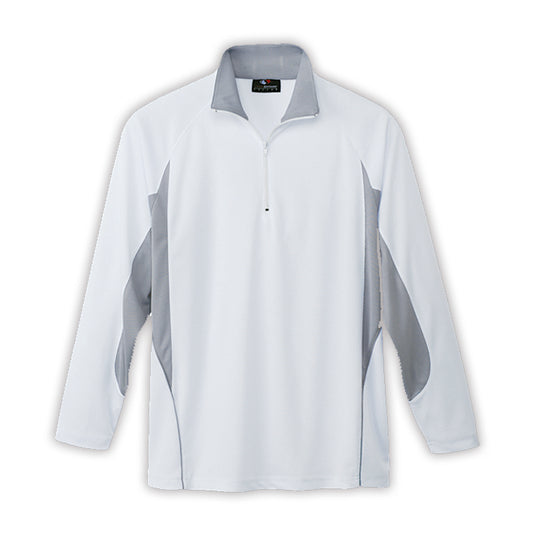 ST101 - Custom Two-toned 1/4 zip long sleeve shirt