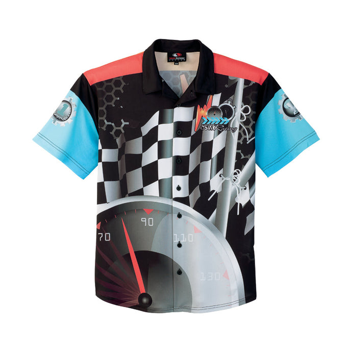 ST75 - Custom Sublimated Button Down Shirt